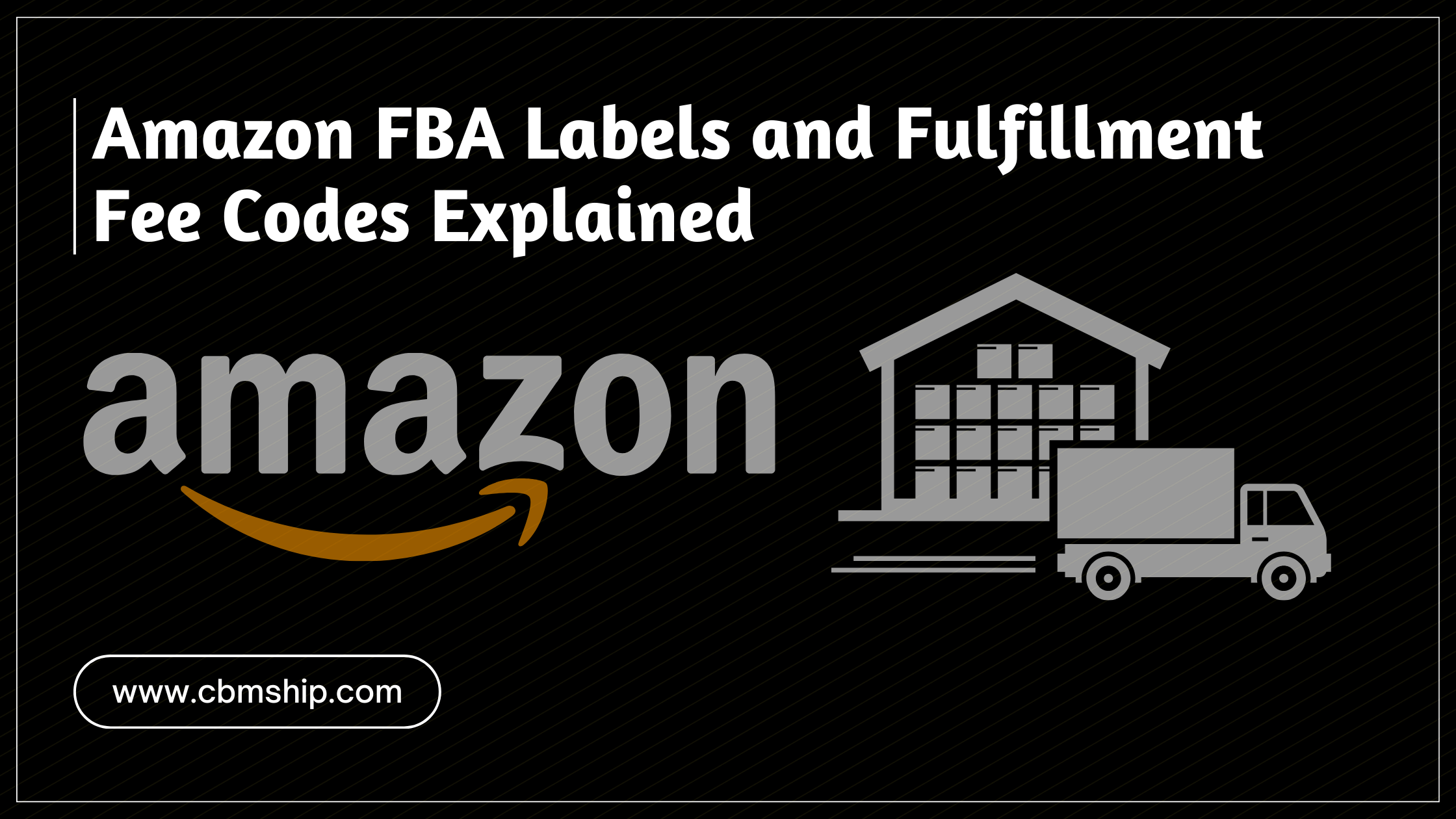 Amazon FBA Labels and Fulfillment Fee Codes Explained