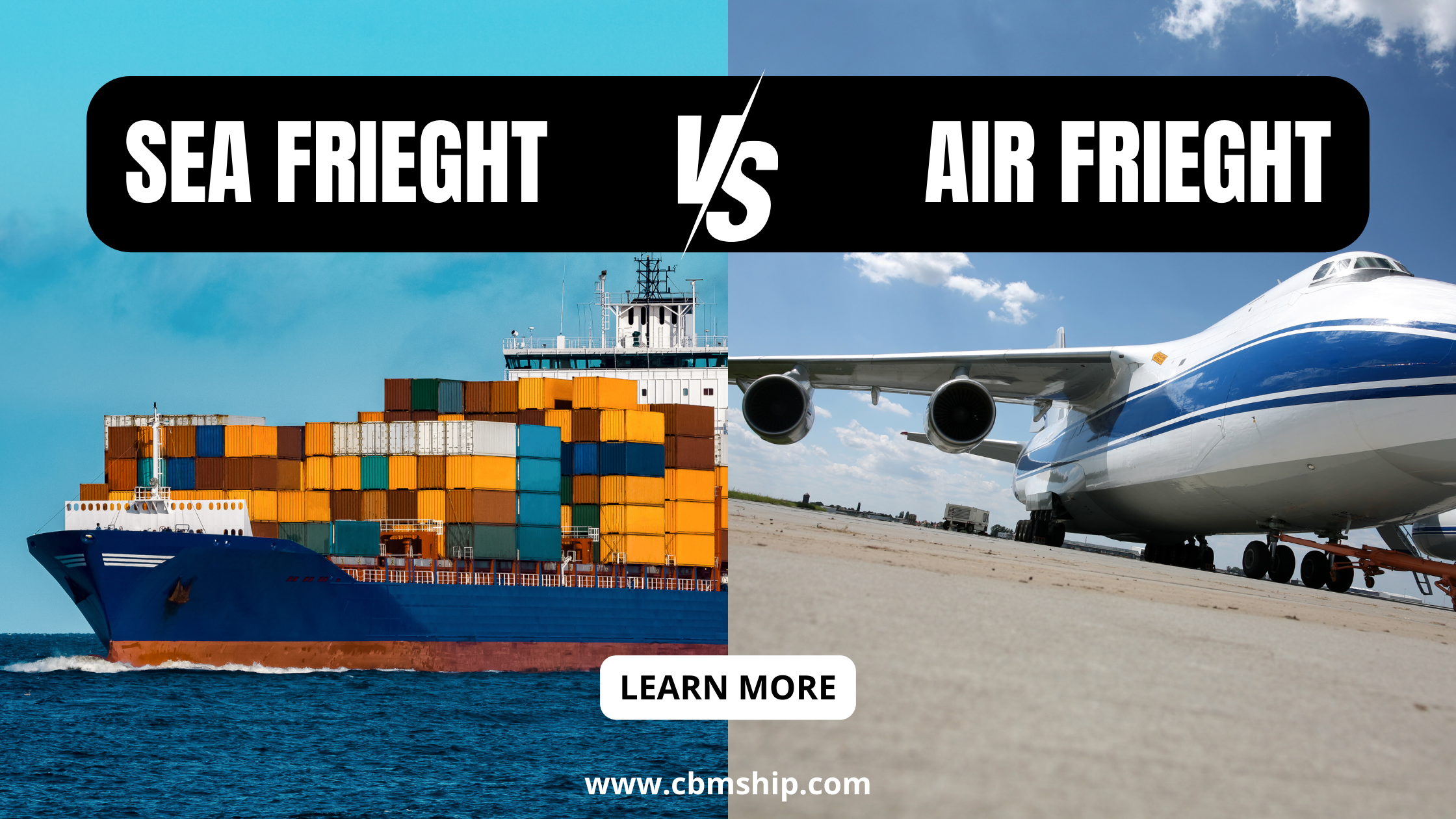 Ocean Freight Vs. Air Freight
