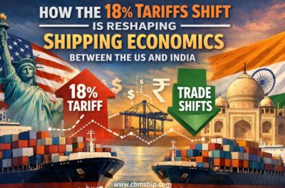 How the 18% Tariffs Reset Is Reshaping US–India Shipping